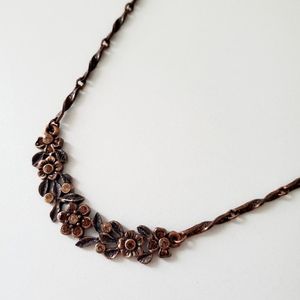 Vintage 1928 Copper Necklace